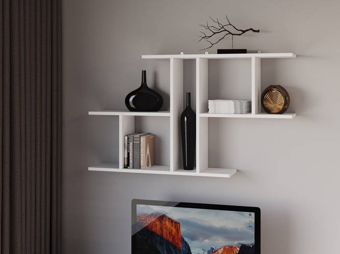 Полки на стене, Полки навесные в офис, Полки книжные навесные, Навесные ...