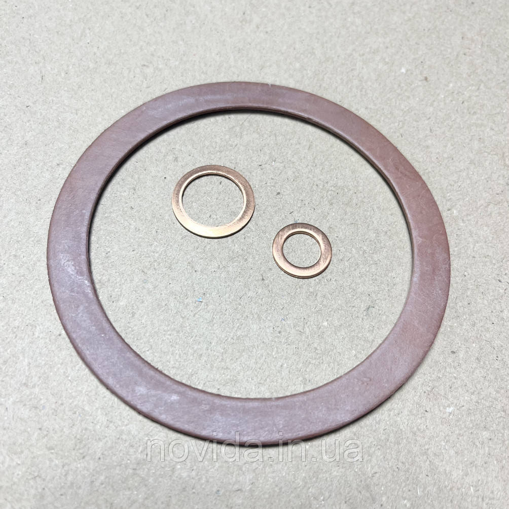 Ремкомплект фільтра грубої очистки палива ЯМЗ (прокладка червона) 201-1105501