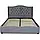 Сіре ліжко 160 APOLLO 160x200 (MEBEL ELITE) ME.APOLLO/160/CP/V/LOZ, фото 2