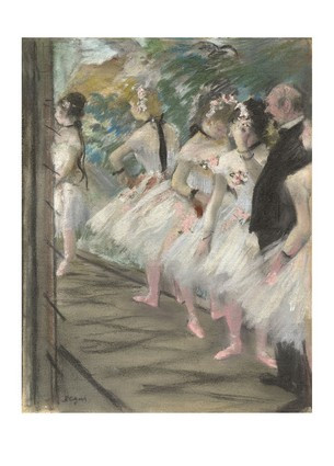Листівка Edgar Degas - The Ballet, c. 1880, фото 1