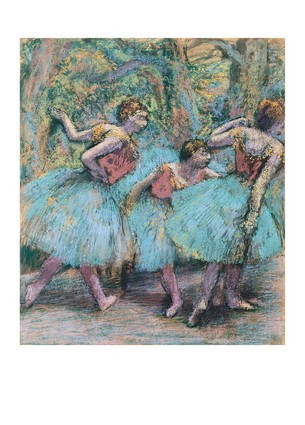 Листівка Edgar Degas - The Dancers, 1898, фото 1