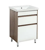 Тумба трюфель підлогова з умивальником Еліз