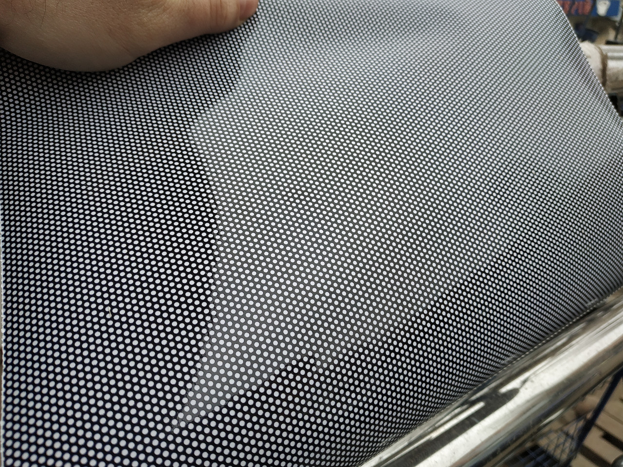 Плівка перфорована чорна, тонування для фар, стоп