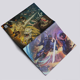 Зошит у клітинку аніме Атака титанів А5 / Attack On Titan / 48 арк. на скобі 005