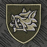 Шеврон 153 ОМБр олива, фото 2