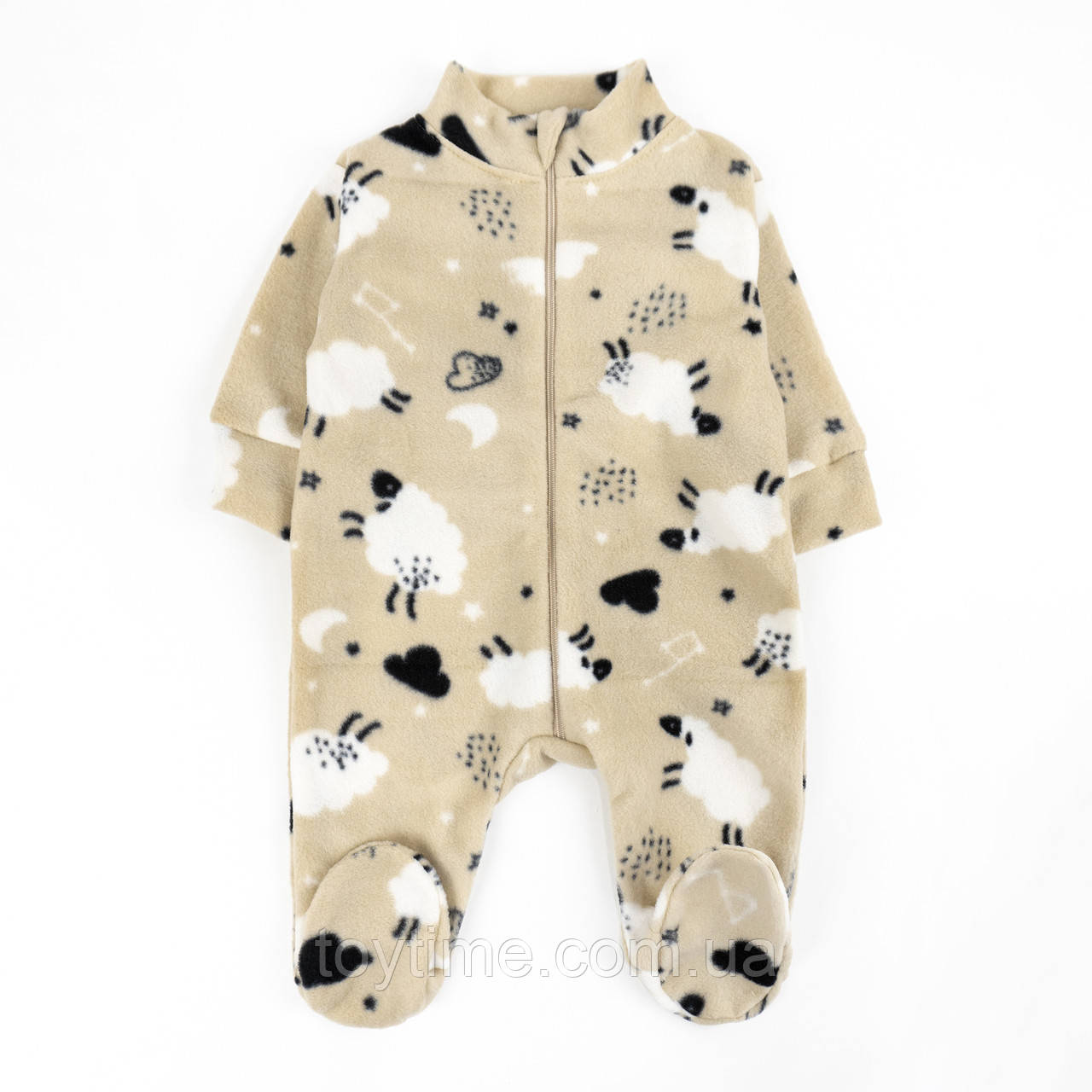 Комбінезон теплий для малят на блискавці з овечками Sheep, фото 1