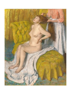 Листівка Edgar Degas - Woman Having Her Hair Combed, ca. 1886–1888, фото 1