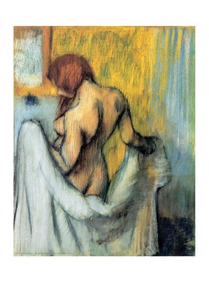 Листівка Edgar Degas - Woman with a Bath Towel, 1898, фото 1