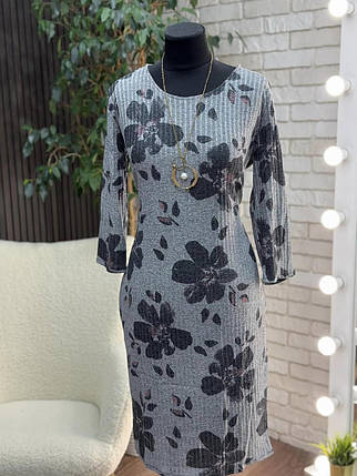 Стильна жіноча сукня, тканина "Трикотаж" 52, 56, 60, 62 розмір 52, фото 2