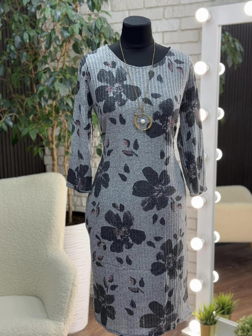 Стильна жіноча сукня, тканина "Трикотаж" 52, 56, 60, 62 розмір 52