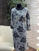 Стильна жіноча сукня, тканина "Трикотаж" 52, 56, 60, 62 розмір 52, фото 4