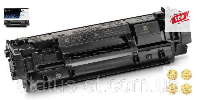 Картридж HP 136A (W1360A) для LJ M236sdw, M211d, M236d, M236dw, M236sdn, M211dw аналог