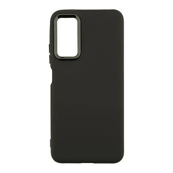 Чохол Silicone Cover Metal frame для Samsung Galaxy A14 4G (A145) / A14 5G (A146) Black