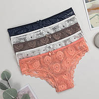 Труси жіночі сліпи-бразиліана Nicoletta Туреччина M, XL | 5 шт.