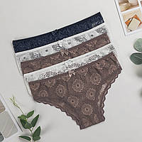 Труси жіночі сліпи-бразиліана Nicoletta Туреччина L | 5 шт.