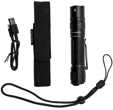 Ручний тактичний ліхтар Fenix PD36R Pro (Black), фото 1
