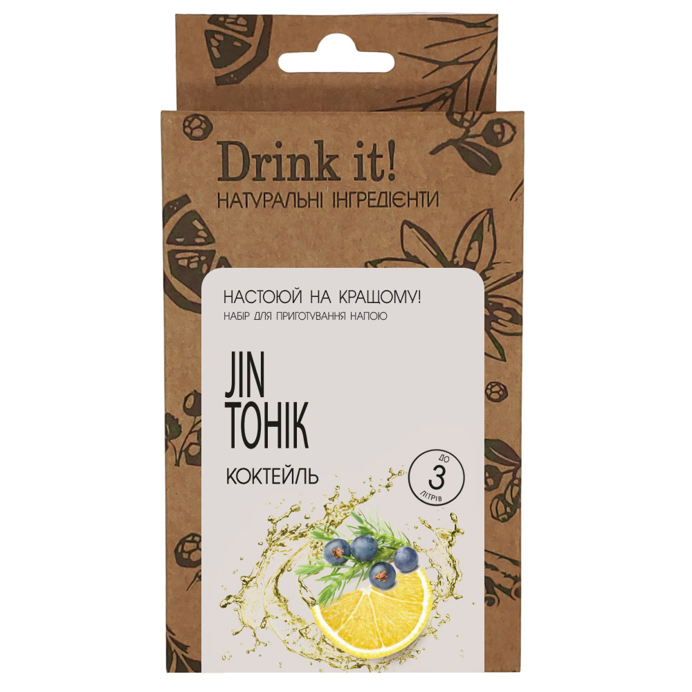 Набір для настоювання Drink it Jin Тонік
