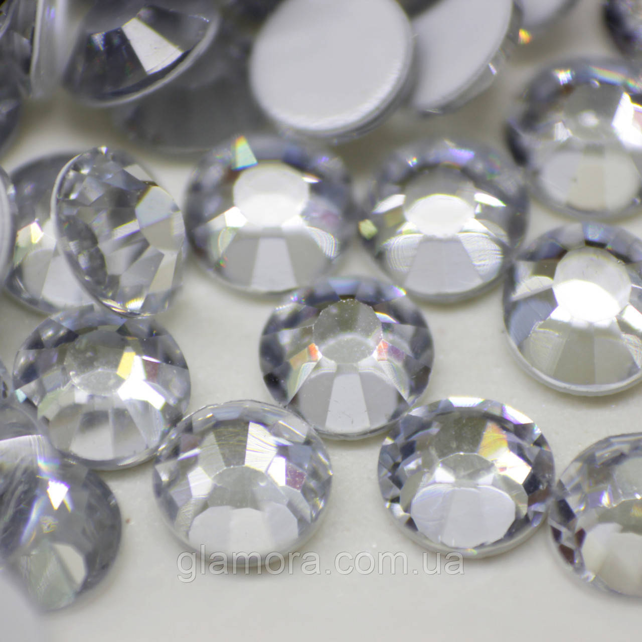 Стрази ДМС+ (Корея).Сrystal ss8 (2,3-2.5mm).Цина за 100 шт.