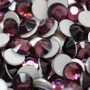 Стрази ДМС+ (Корея)HF Amethyst.Розмір ss16(4mm).Гіряча фіксація.Ціна за 100шт.