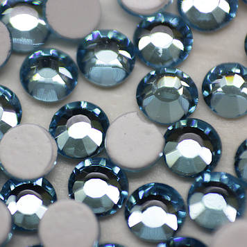 Стрази DMC+ (Корея).Aquamarine ss16(4mm).Ціна за 100 шт.