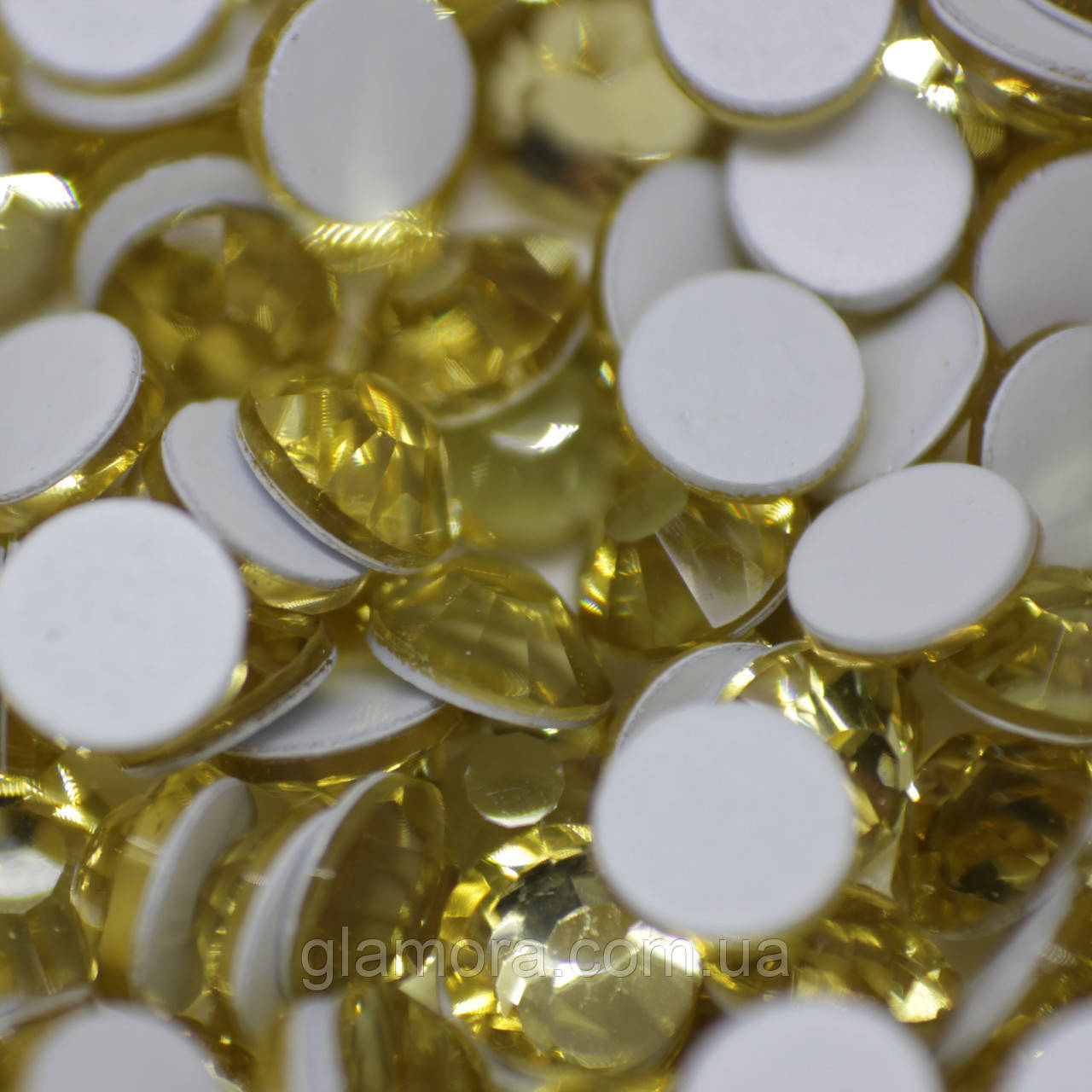 Стрази ДМС+ (Корея)HF Jonquil.Розмір ss16(4mm).Гіряча фіксація.Ціна за 100шт