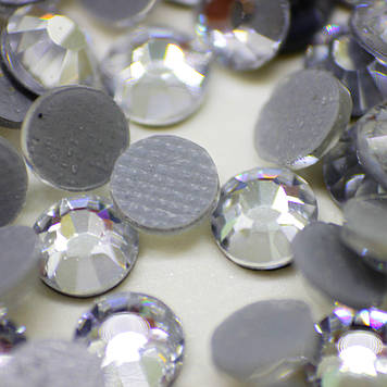 Стрази ДМС+.Crystal ss10 (2,8 mm).Гір'яча фіксація.Ціна за 100 шт.