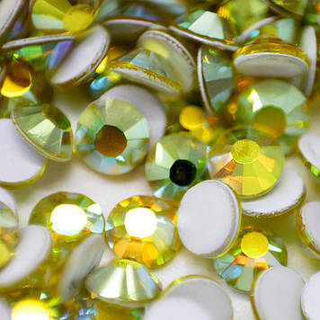 Стрази ДМС+ (Корея).Citraine AB ss16(4mm).Цина за 100 шт.