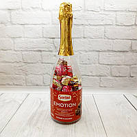 Цукерки шоколадні Sorini Emotiob праліне асорті подарункова упаковка пляшка ігристого 280 г  Італія