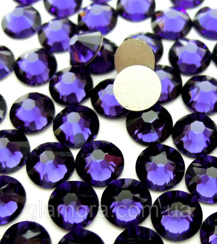 Камені Зварівські Purple Velvet ss5(1.7-1.8mm) Паковання 50 шт.