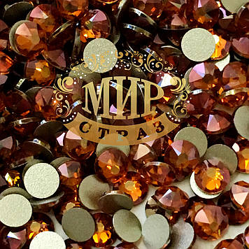 Swarovski Crystal Copper Xirius Розмір ss16(4 мм)  100 шт.