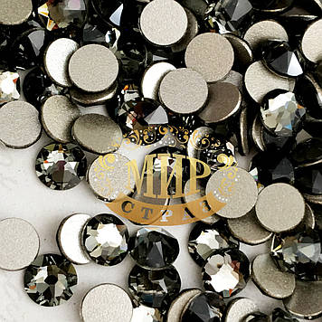 Кристаллы Сваровски Black Diamond, ss7 (2.2mm), 100шт