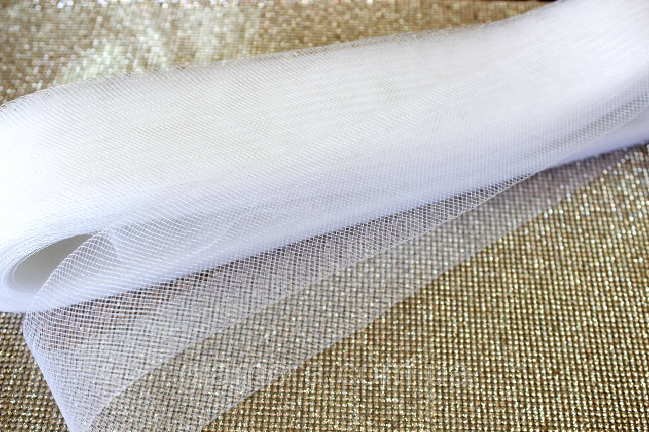 Регілін білий (кринолін) Ширина 12 см*1м, фото 1