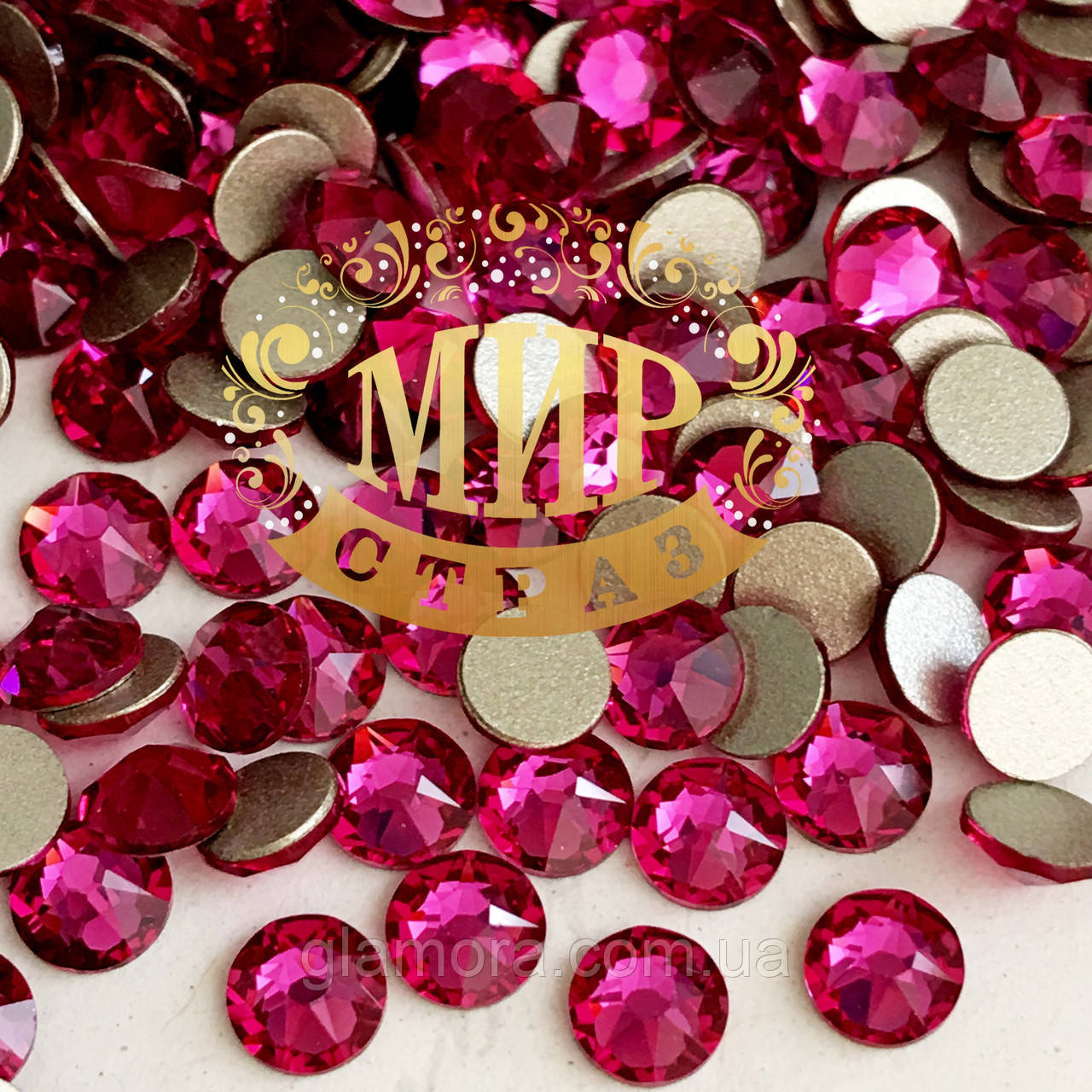 Swarovski Fuchsia, ss7 (2.3 мм), 100 шт., фото 1