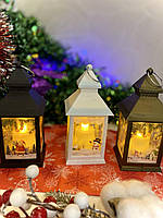 Новорічний декоративний світильник-ліхтарик "Будиночок"