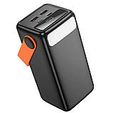 УМБ портативне зарядне Power Bank Borofone Magnifico BJ66B 60000mAh, 2 USB, Type-C, QC, чорне, фото 4