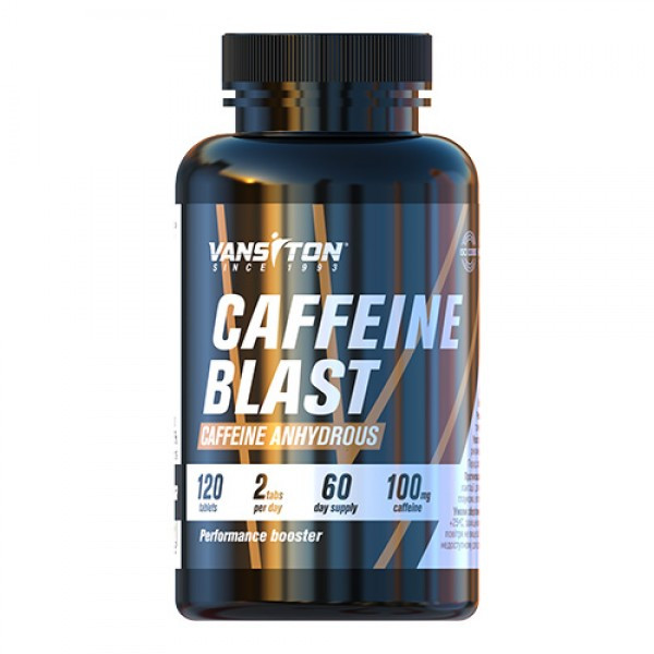 Кофеїн Caffeine Blast Кофеїновий вибух (120 таб.) Вансітон, фото 1