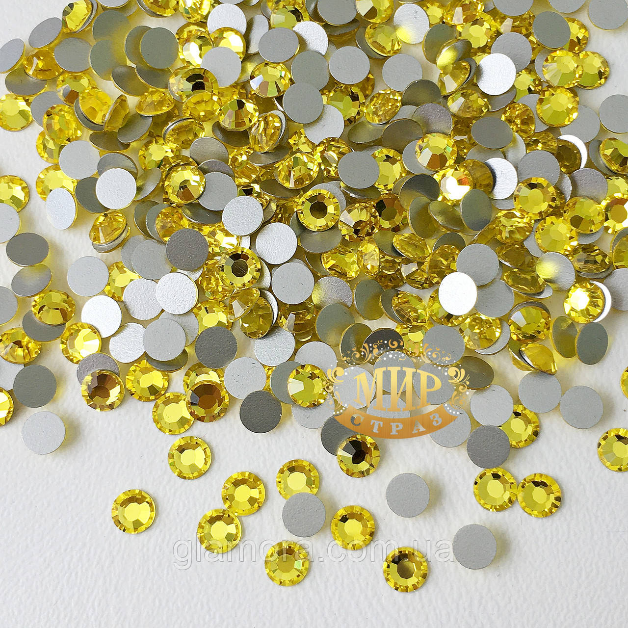 Стрази Stellux Citrine ss 20 (4.6-4.8 мм) 100 шт