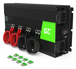 Перетворювач DC-AC Green Cell INV27 24V/230V 3000/6000W