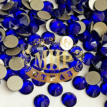 Swarovski Cobalt, ss9 (2.6mm), 100шт