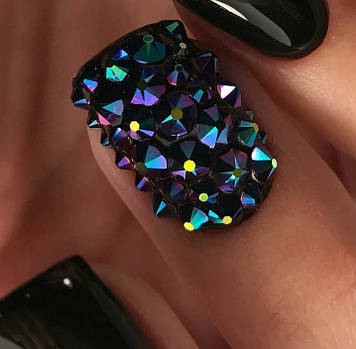 Swarovski Xirius Rainbow Dark, ss7 (2.2mm), 100 шт