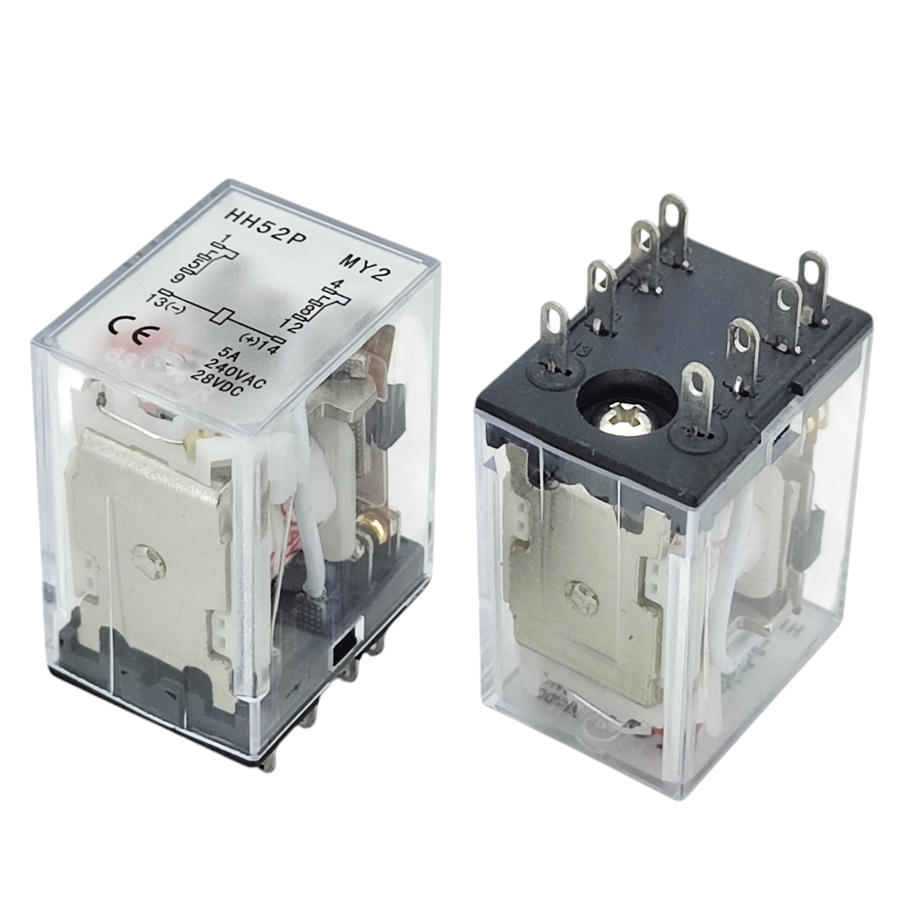 Реле MY2N (HH52P) 24VAC, 5A, контакти 2С