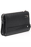 Чоловічий шкіряний клатч Eminsa 5129-37/1 чорний, фото 2