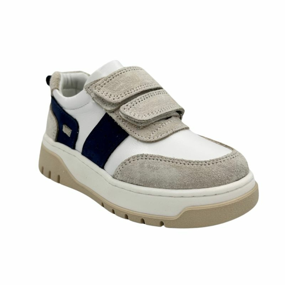 Дитячі ортопедичні кросівки Ortomedica ORTM 7 бежево-сині