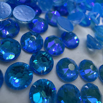 Стрази Xirius Crystals, колір Neon Blue AB, ss20 (4,6-4,8 мм), 100 шт.