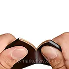 Чоловічий ремінь шкіряний 125см, Bolo Bekele №2, Коричневий / Класичний ремінь із шкіри / Ремінь під джинси, фото 8