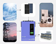 Гібридний інвертор для дому 24 В, 3000 Вт Anern AN-SCI-EVO-3200, фото 5