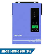 Безперебійник / гібридний інвертор 24 В, 3000 Вт Anern AN-SCI-EVO-3200 (UPS, ДБЖ), фото 5