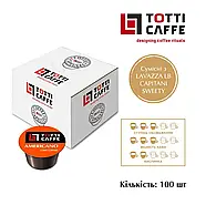 Кава в капсулах TOTTI Cafe Americano, 8г *100 шт, фото 2