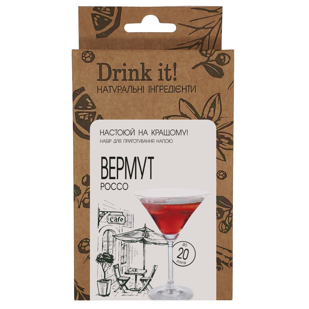 Набір для настоювання Drink it вермут Россо, фото 1