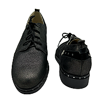 Туфлі жіночі шкіряні з оригінальним оздобленням підошви “Style Shoes”, фото 4